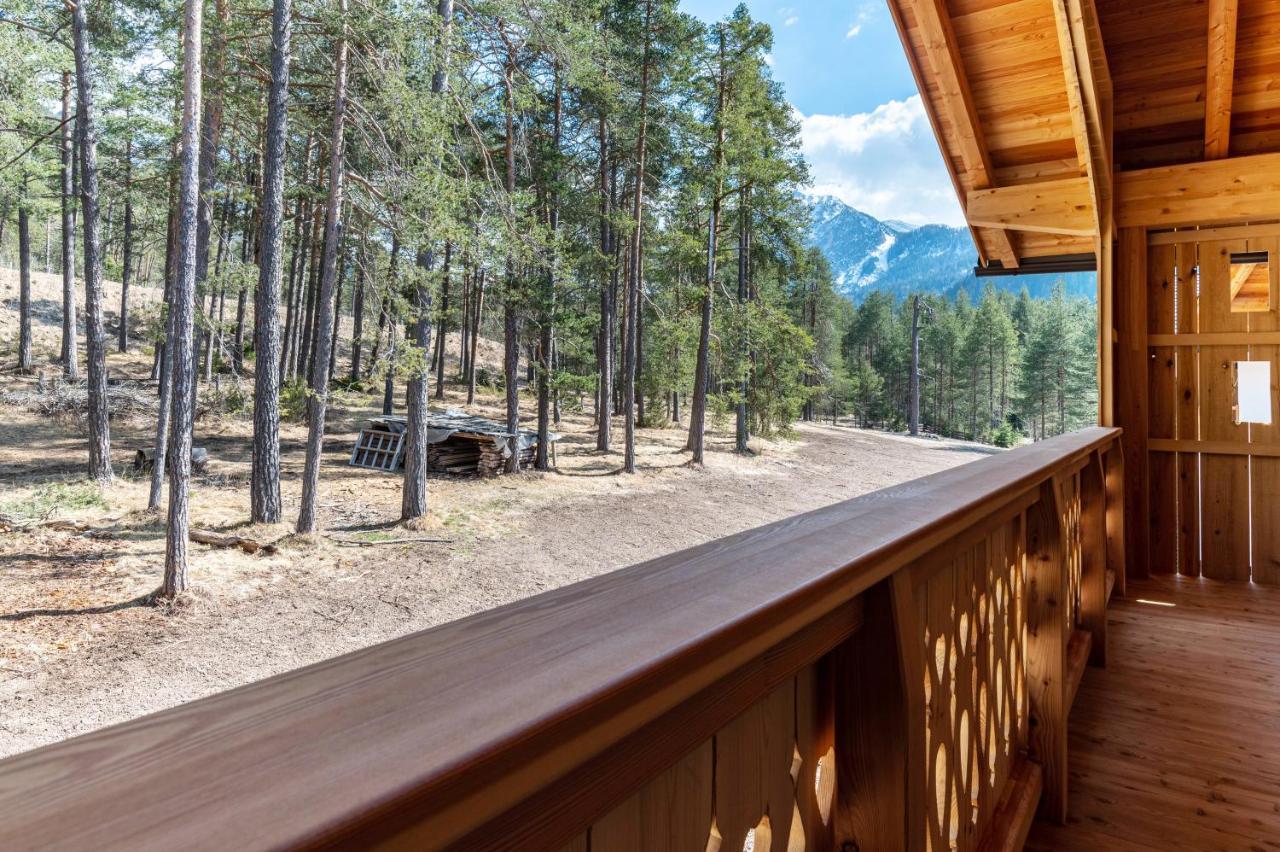 Les Ciases Chalets Dolomites Apt 3 San Vigilio Di Marebbe Luaran gambar